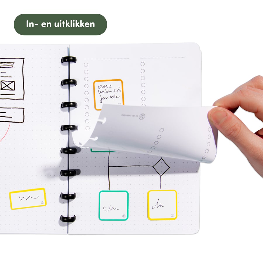 GreenBook Whiteboard Schrift - Uitwisbaar & Duurzaam