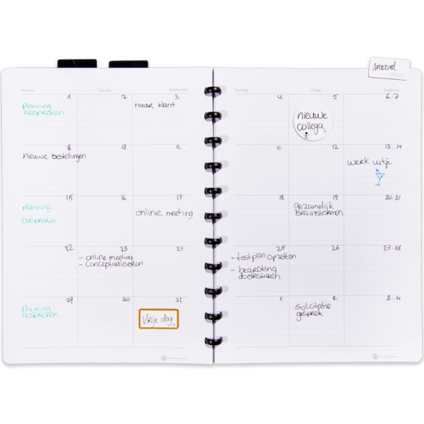 maandplanner A4