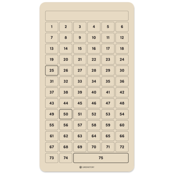 75-Day Challenge Sign