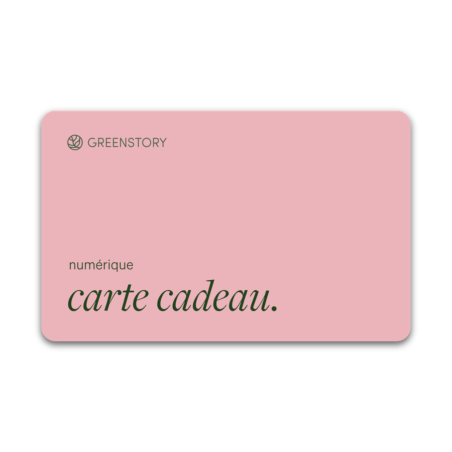 Chèque-cadeau numérique GreenStory rose