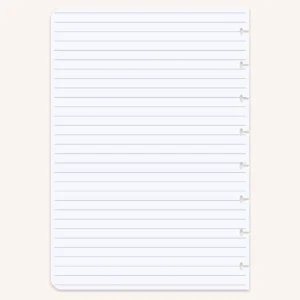 A5 ruled