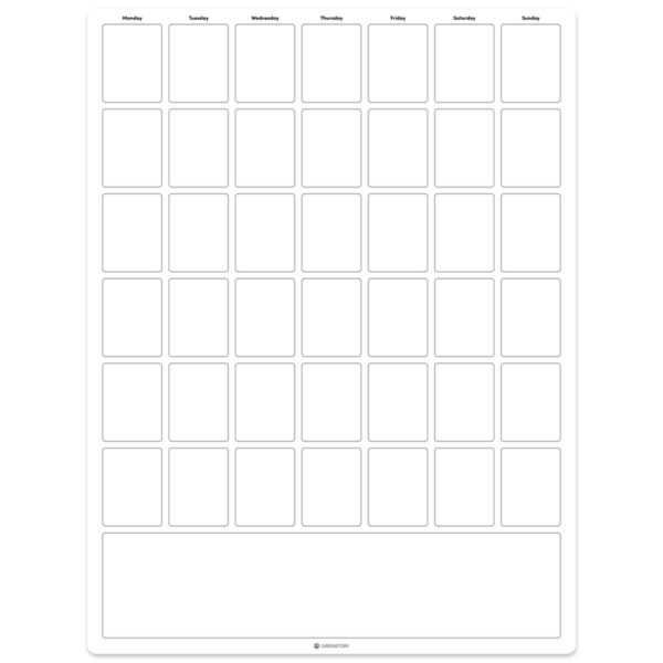 weekplanner XXL (6 weken)