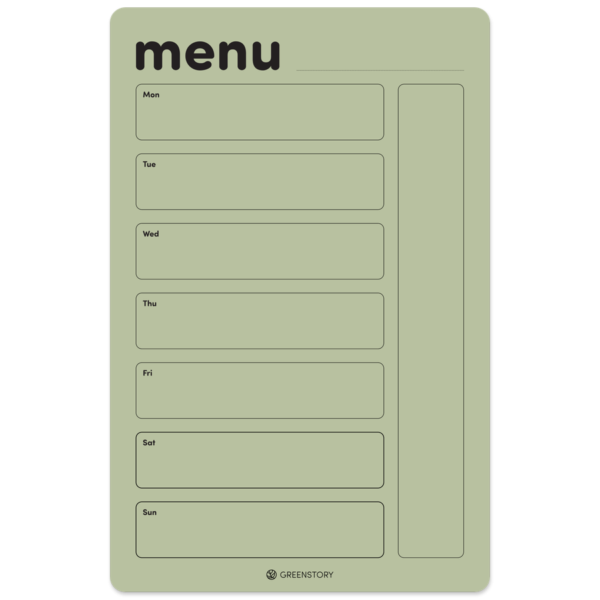 menu planner