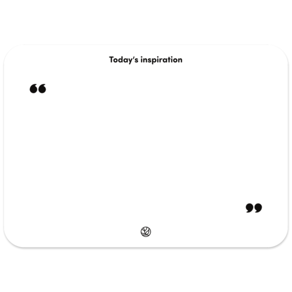 today's inspiration